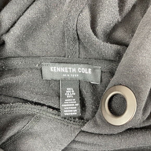 Kenneth Cole Womens Hoodie Black Large - Picture 5 of 6